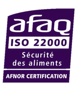 Certification ISO 22000.