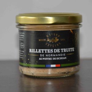 rillettes truite sichuan