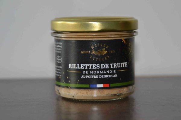 rillettes truite sichuan