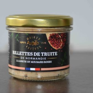 rillettes de truite normandie