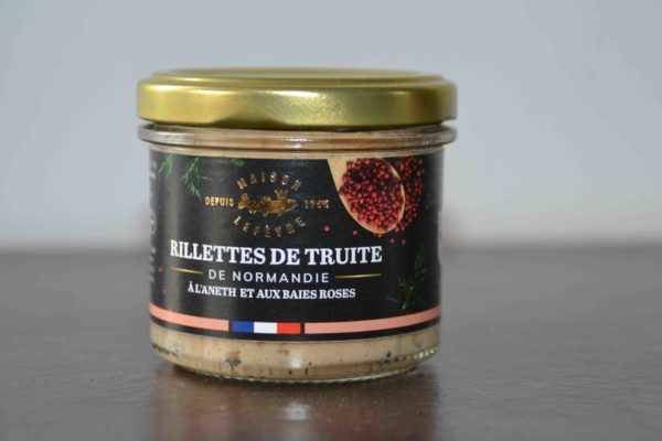 rillettes de truite normandie