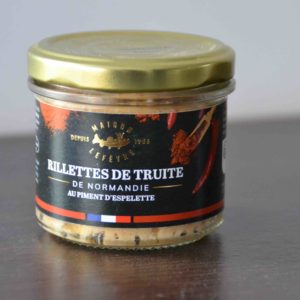 rillettes truite piment