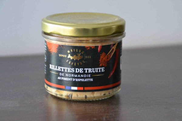 rillettes truite piment