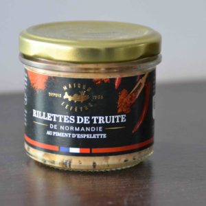 rillettes truite piment